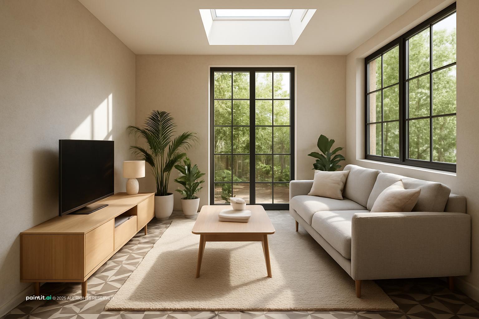 Modern Cottage Living Room - Design Ideas | Paintit.ai - 25