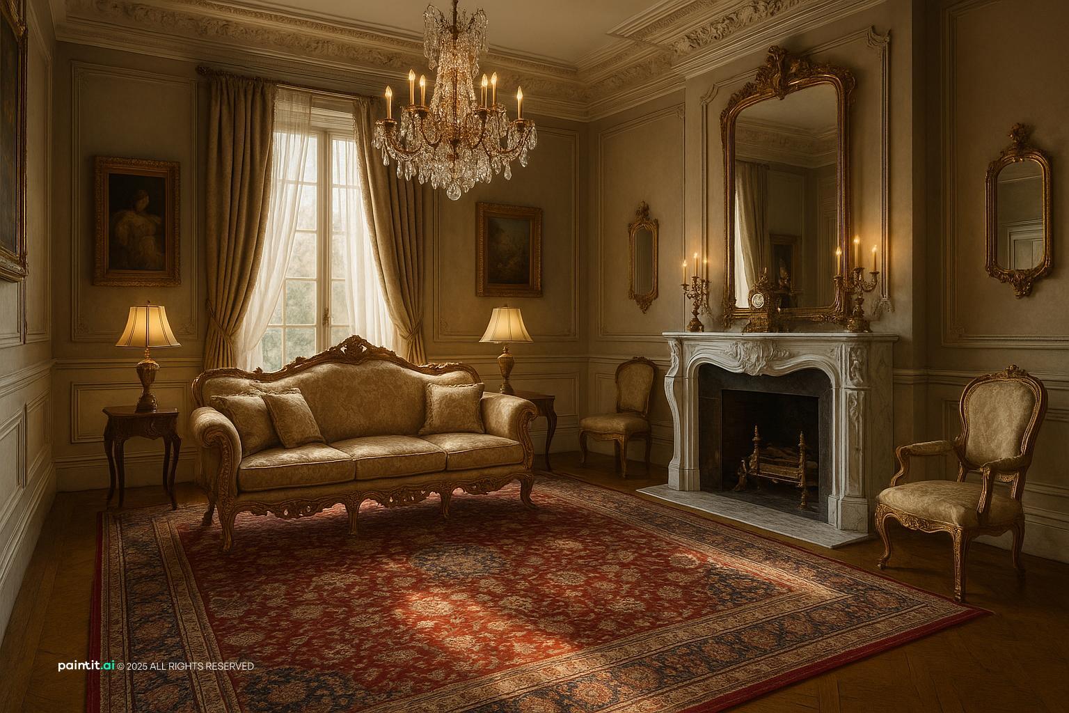 Cozy Christmas Living Room: Design Inspiration | Paintit.ai - 24