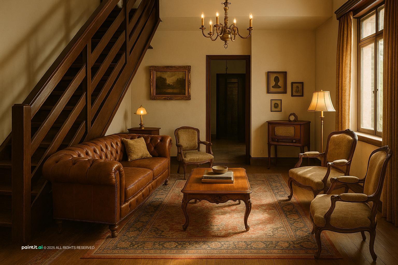 1920s Living Room: Elegant Design Concepts | Paintit.ai - 24