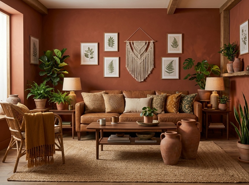 Earthy Tones: Grounded and Organic