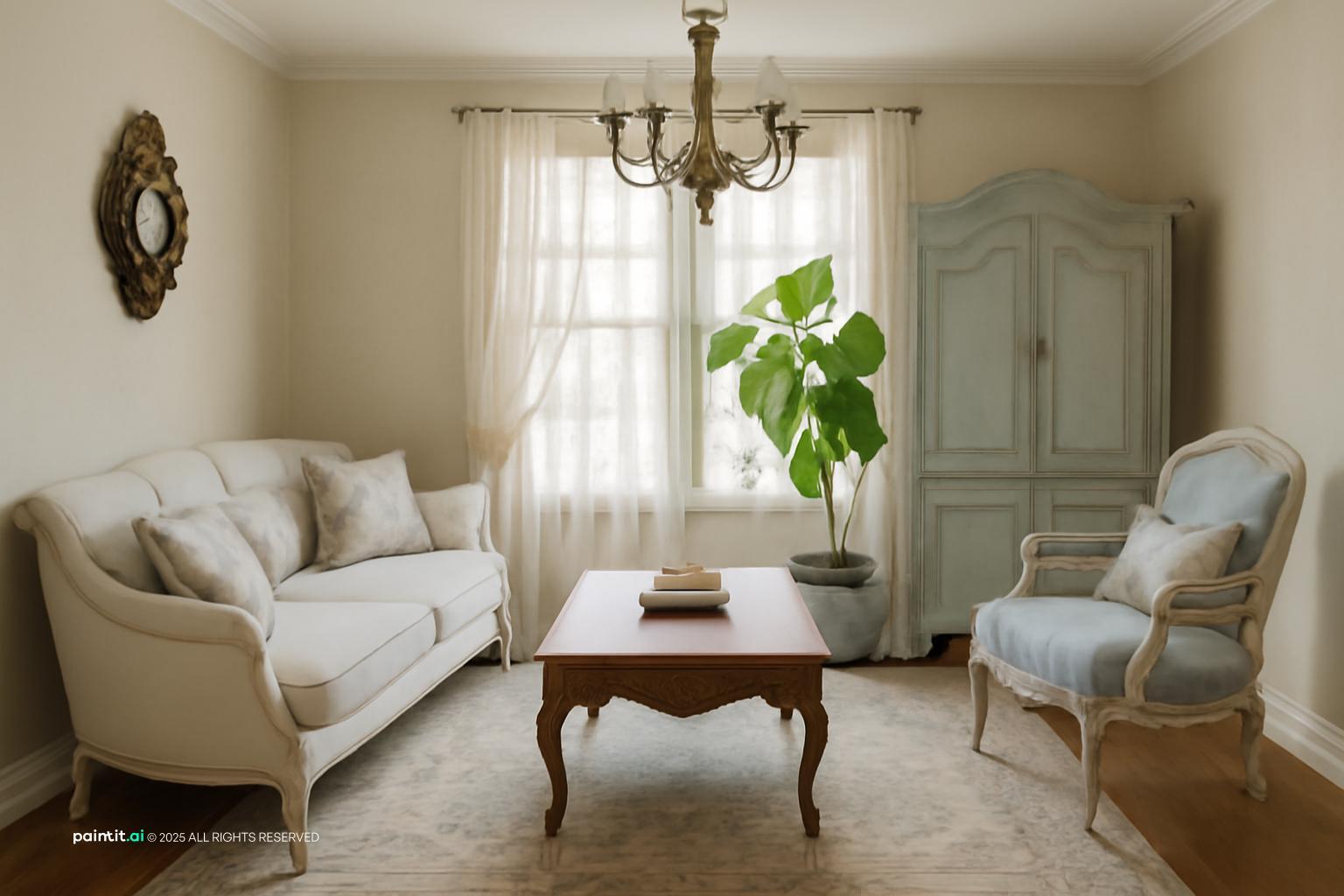 New Orleans French Quarter interior with antiques wrought iron wood and rich historic character 10