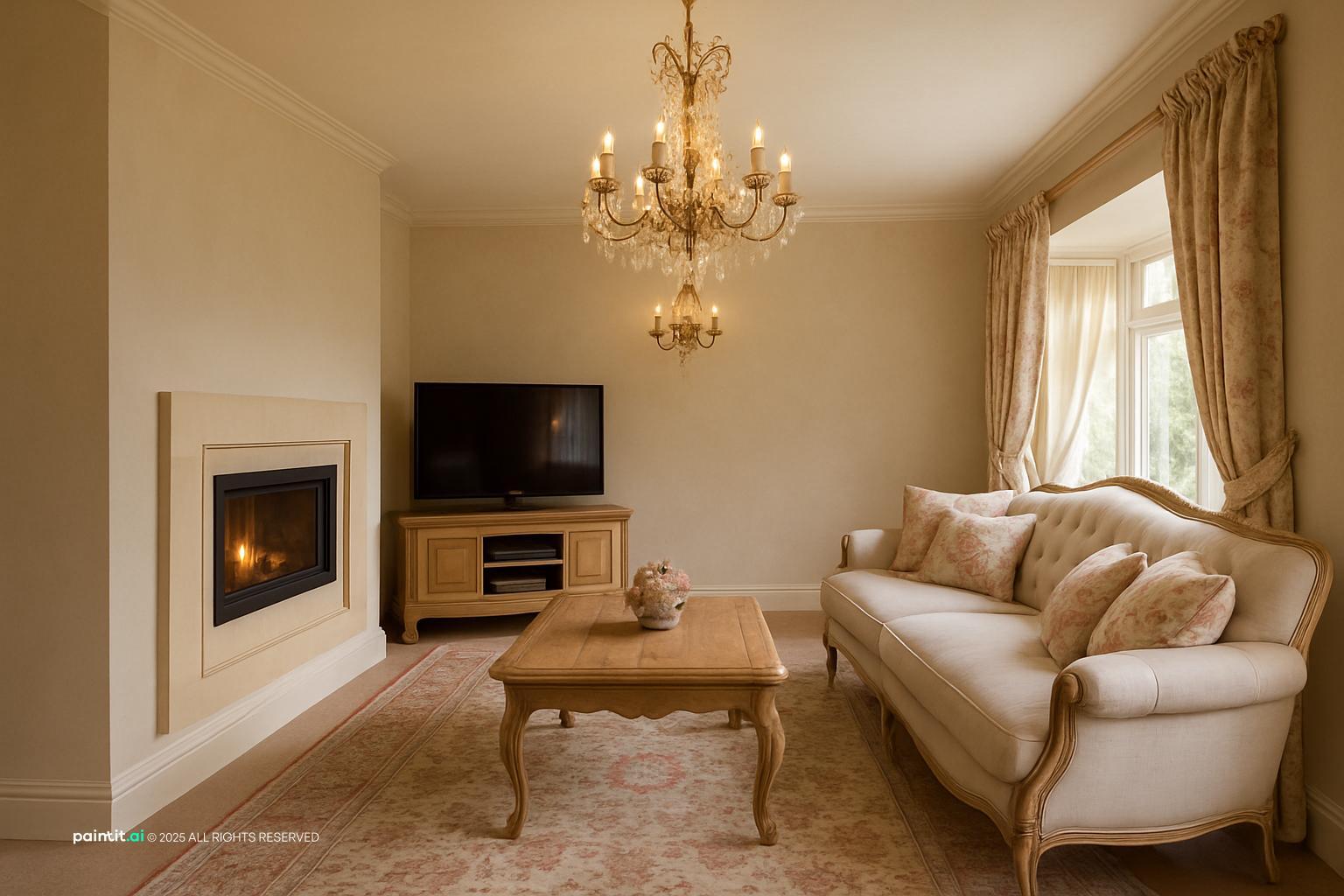 French Cottage Living Room - Chic Decor Ideas | Paintit.ai - 38