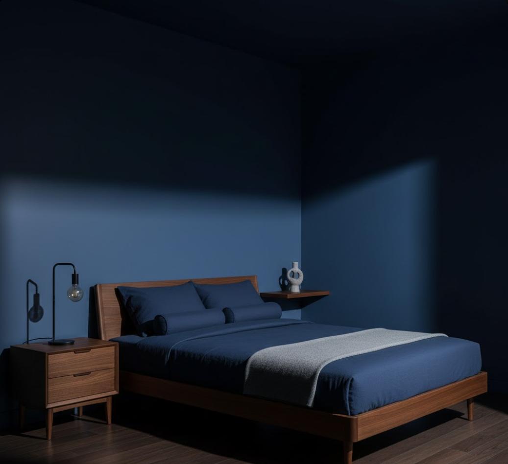 Midnight Modern Navy Blue