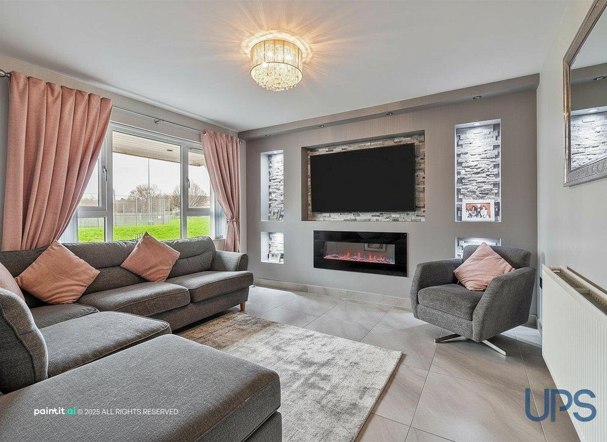 Cozy Dark Living Room: Interior Inspiration | Paintit.ai - 11