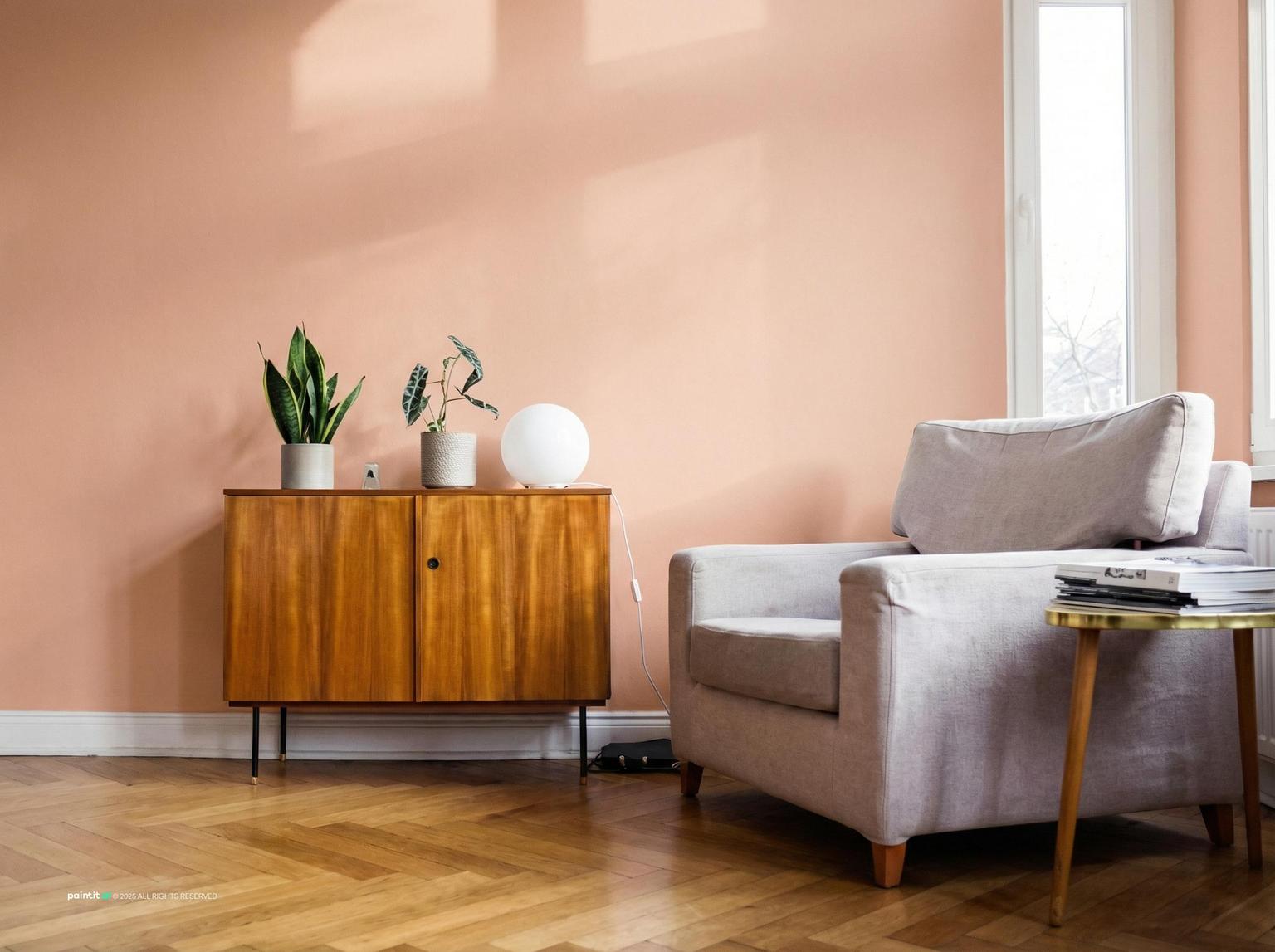Terracotta Living Room - Warm Design Ideas | Paintit.ai - 13