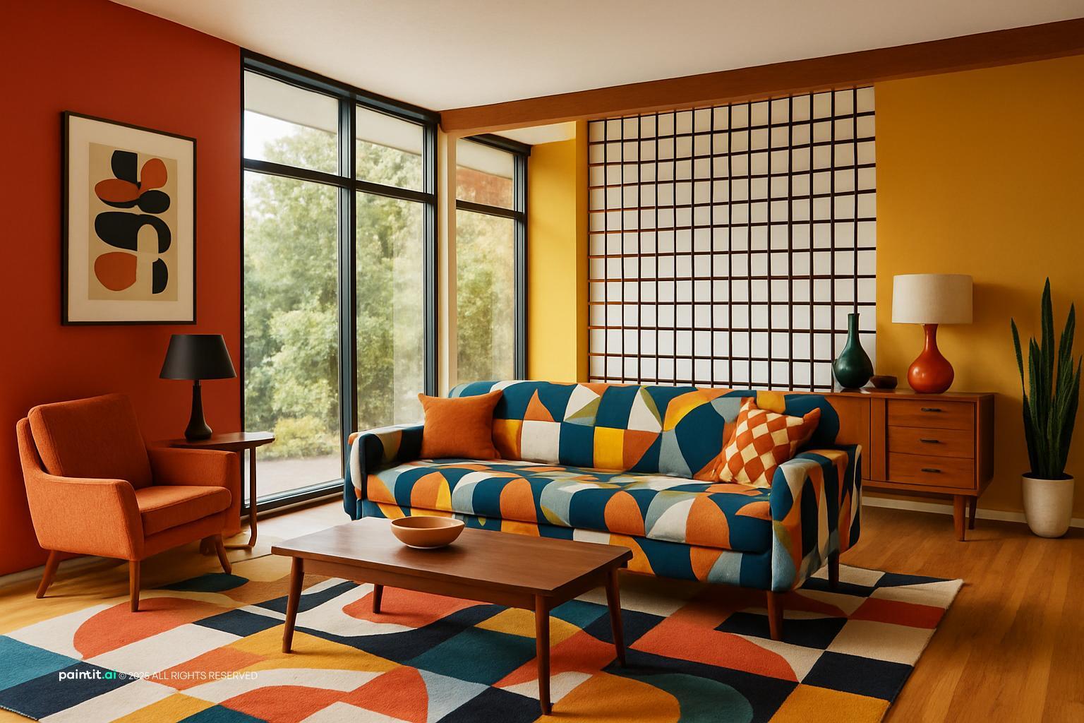70s Living Room - Design Inspiration | Paintit.ai - 24