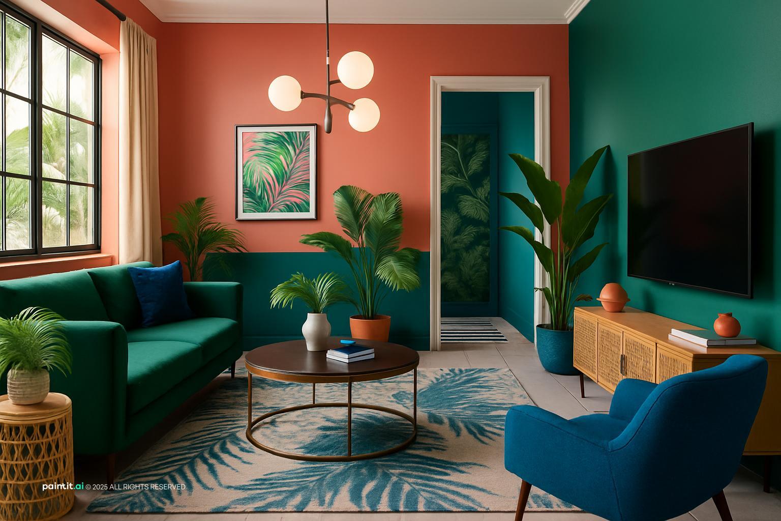 70s Living Room - Design Inspiration | Paintit.ai - 22