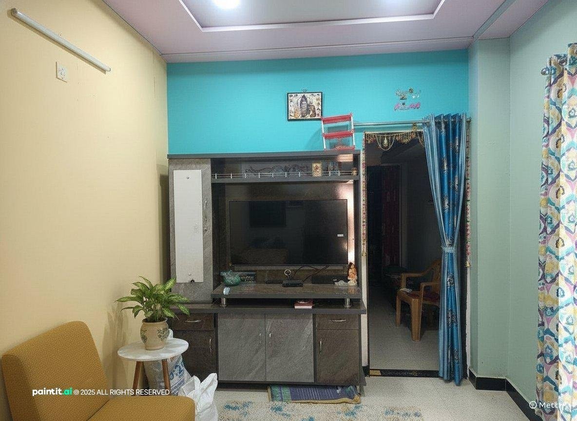 Yellow Living Room - Bright Decor Concepts | Paintit.ai - 13