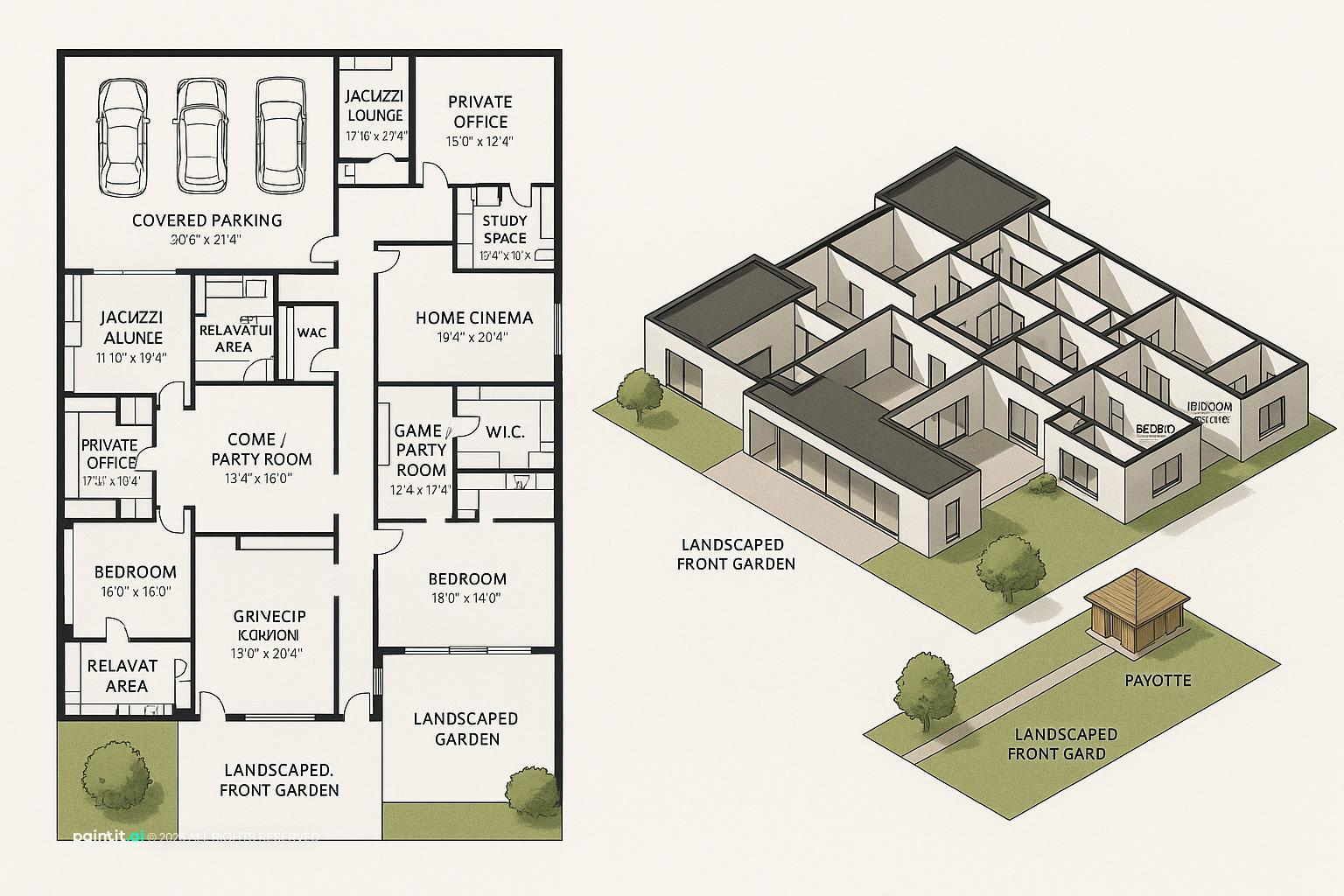 the design includes five presidential suites, each with an ensuite bathroom and a walk-in closet cape cod living room