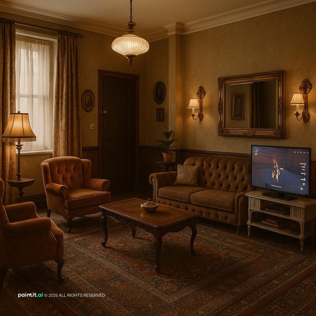 1920s Living Room: Elegant Design Concepts | Paintit.ai - 34