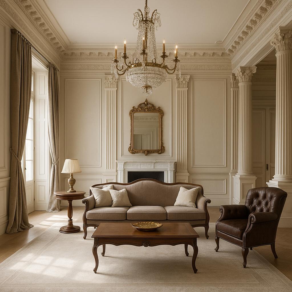Elegant Neoclassical for Neoclassical Style Interior Design