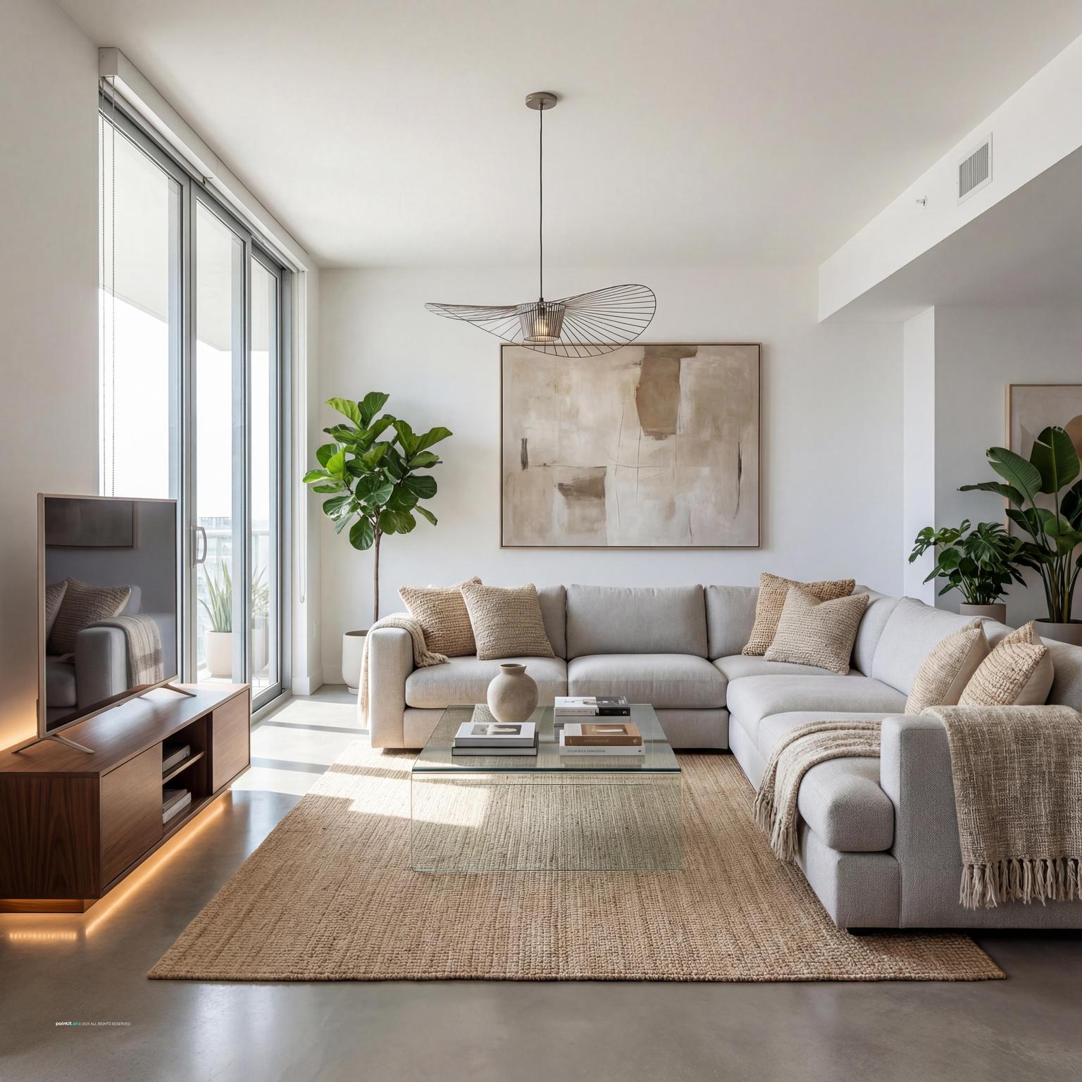 Modern Living Room Design for 2025, perfect for inspiring white living room ideas.