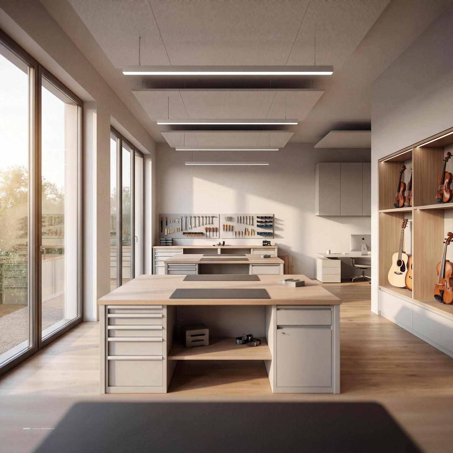 Small hardware shop interior design 15