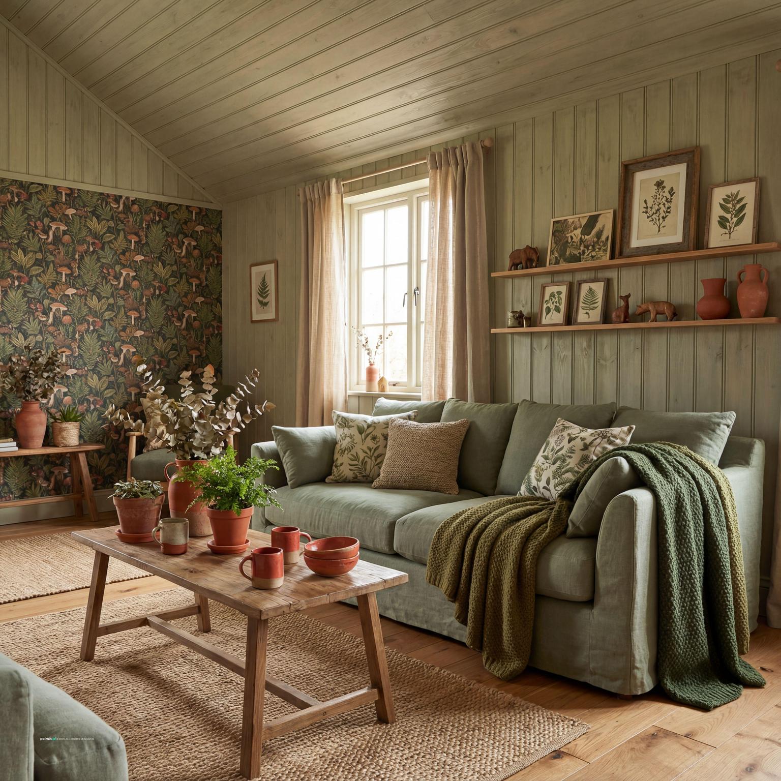 Cozy Nature-Inspired Interior for Pacific Northwest Interior Design Style