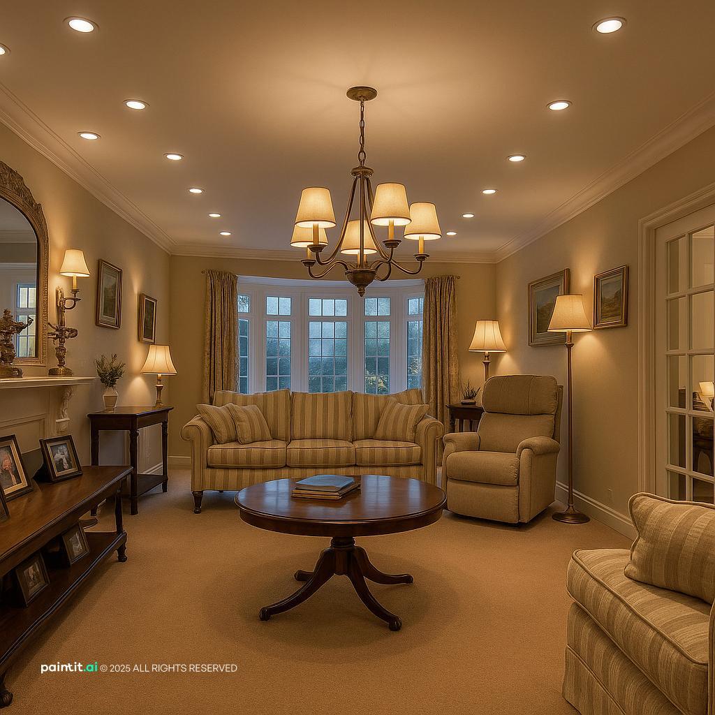 Wood Stove Living Room - Design Inspiration | Paintit.ai - 29