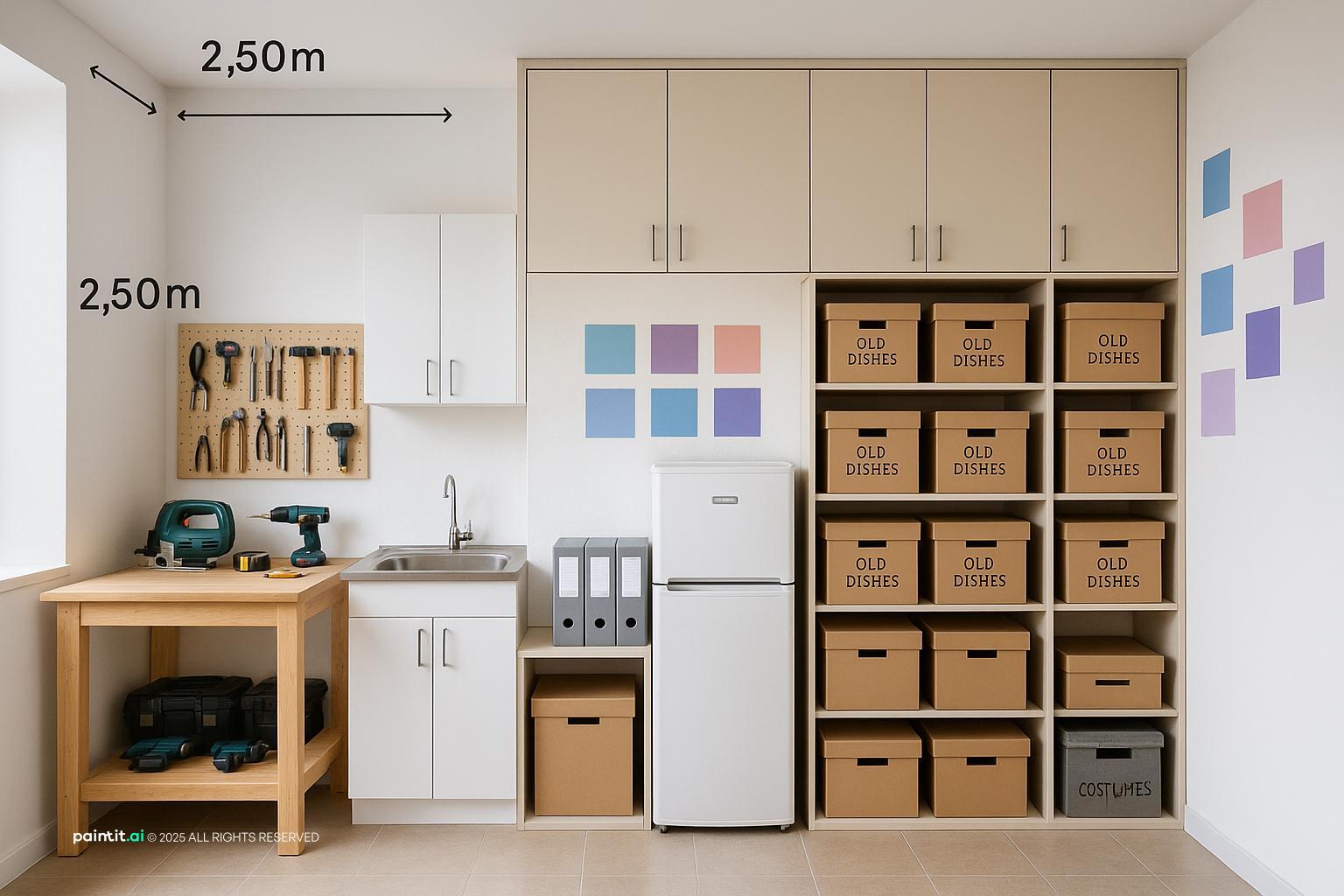 Small hardware shop interior design 12