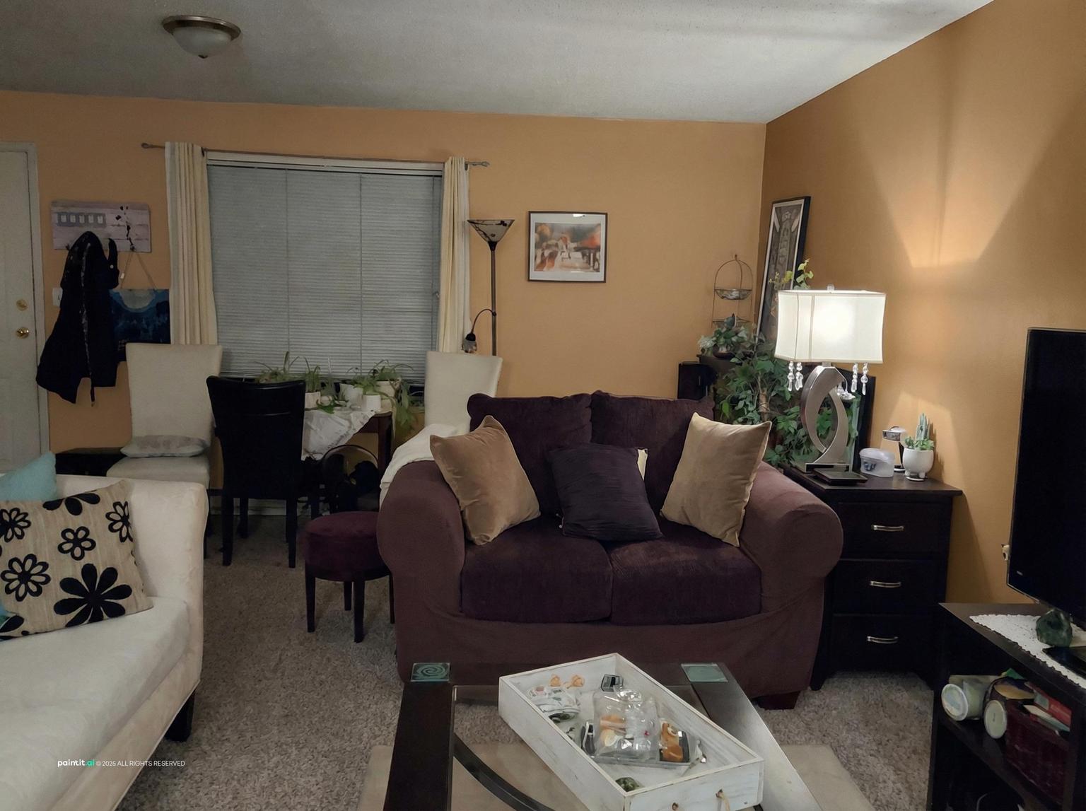 Brown and Beige Living Room Ideas: Elegant Design Concepts | Paintit.ai - 25