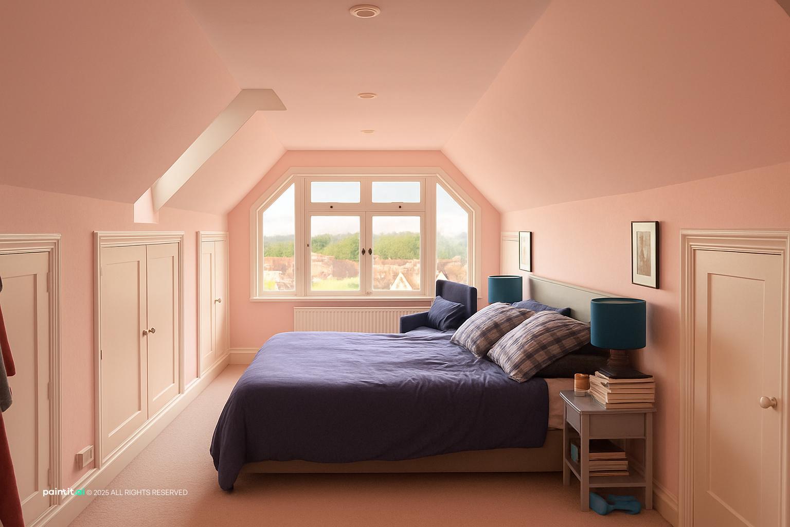 Light Pink Living Room - Design Inspiration | Paintit.ai - 32