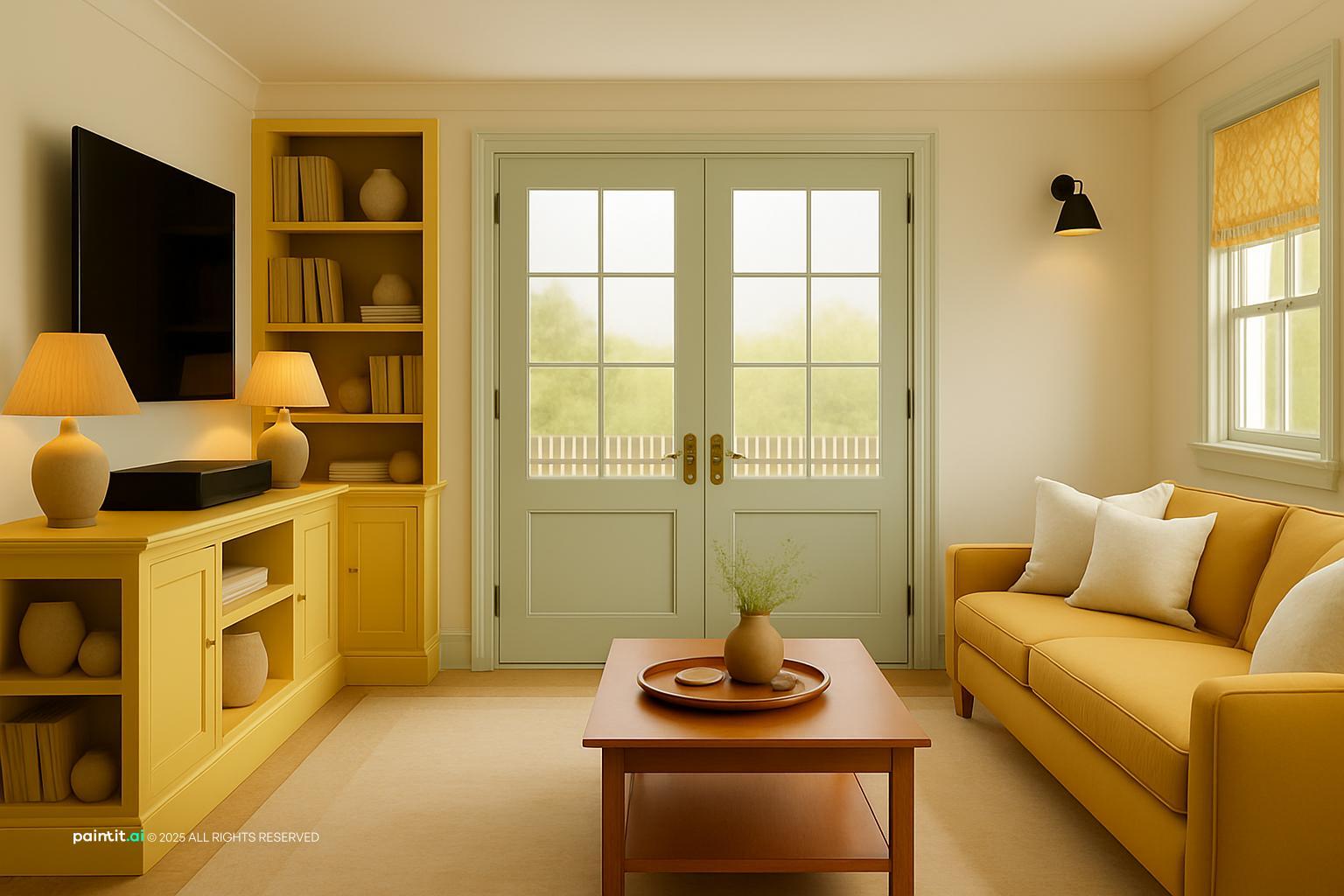 Built In Living Room: Custom Cabinetry Designs | Paintit.ai - 19