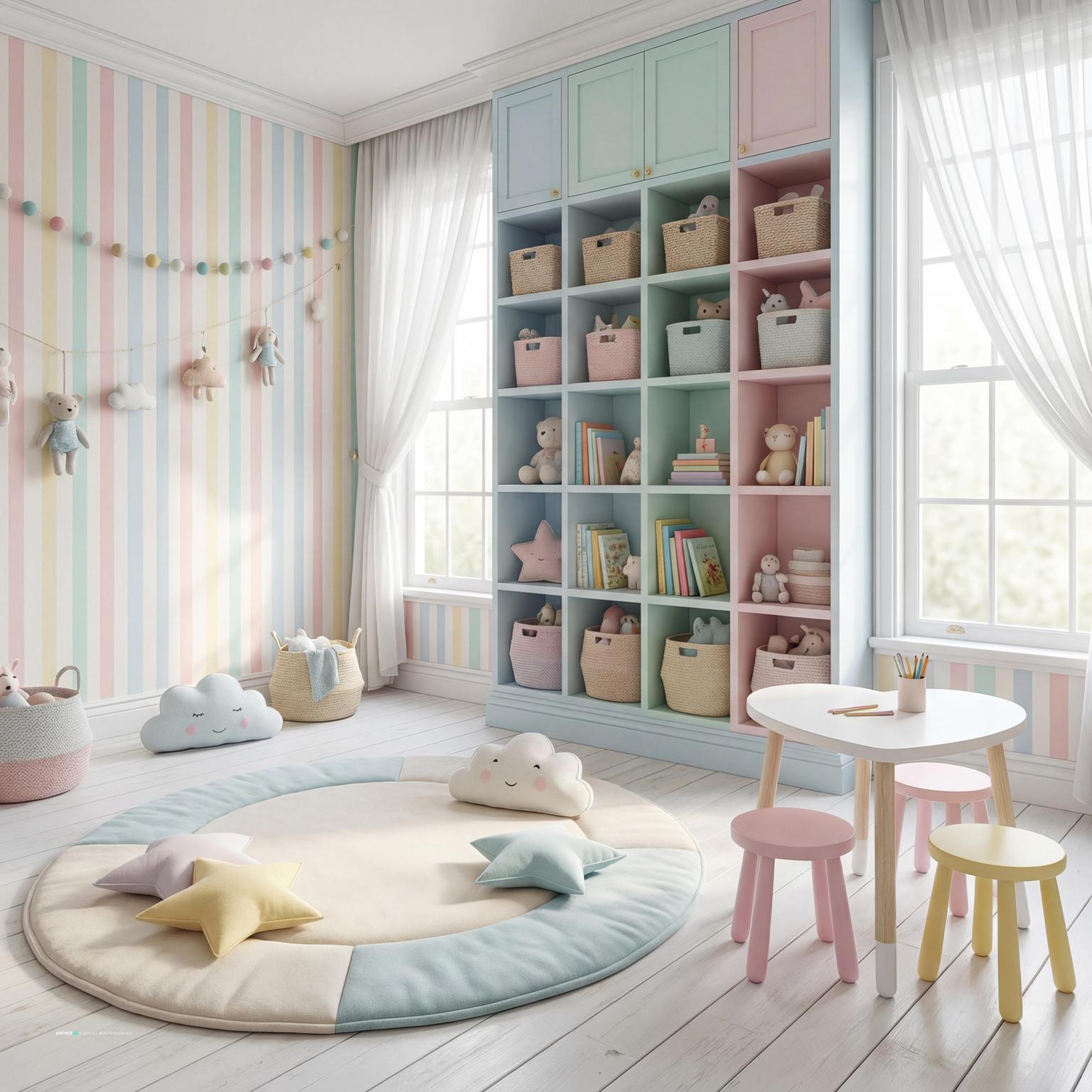 Preschool classroom interior design