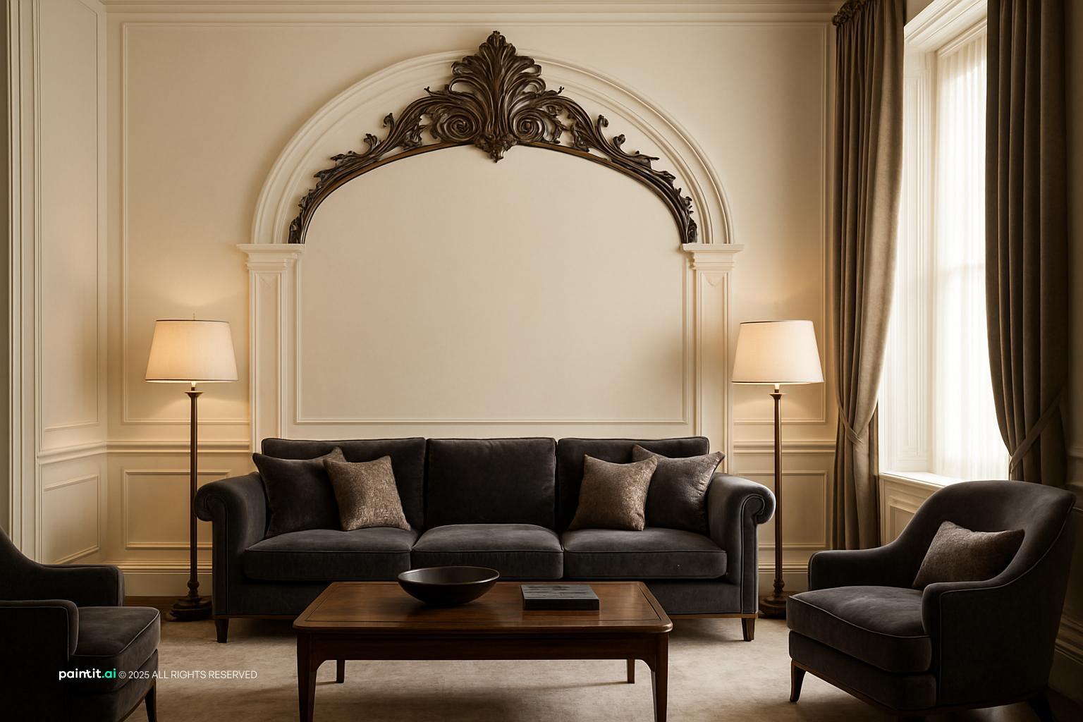 Cozy Dark Living Room: Interior Inspiration | Paintit.ai - 32