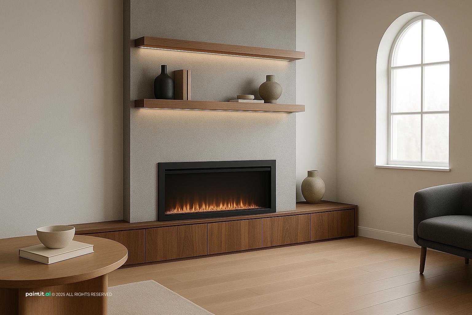 Dark Cottagecore Living Room: Design Ideas | Paintit.ai - 7