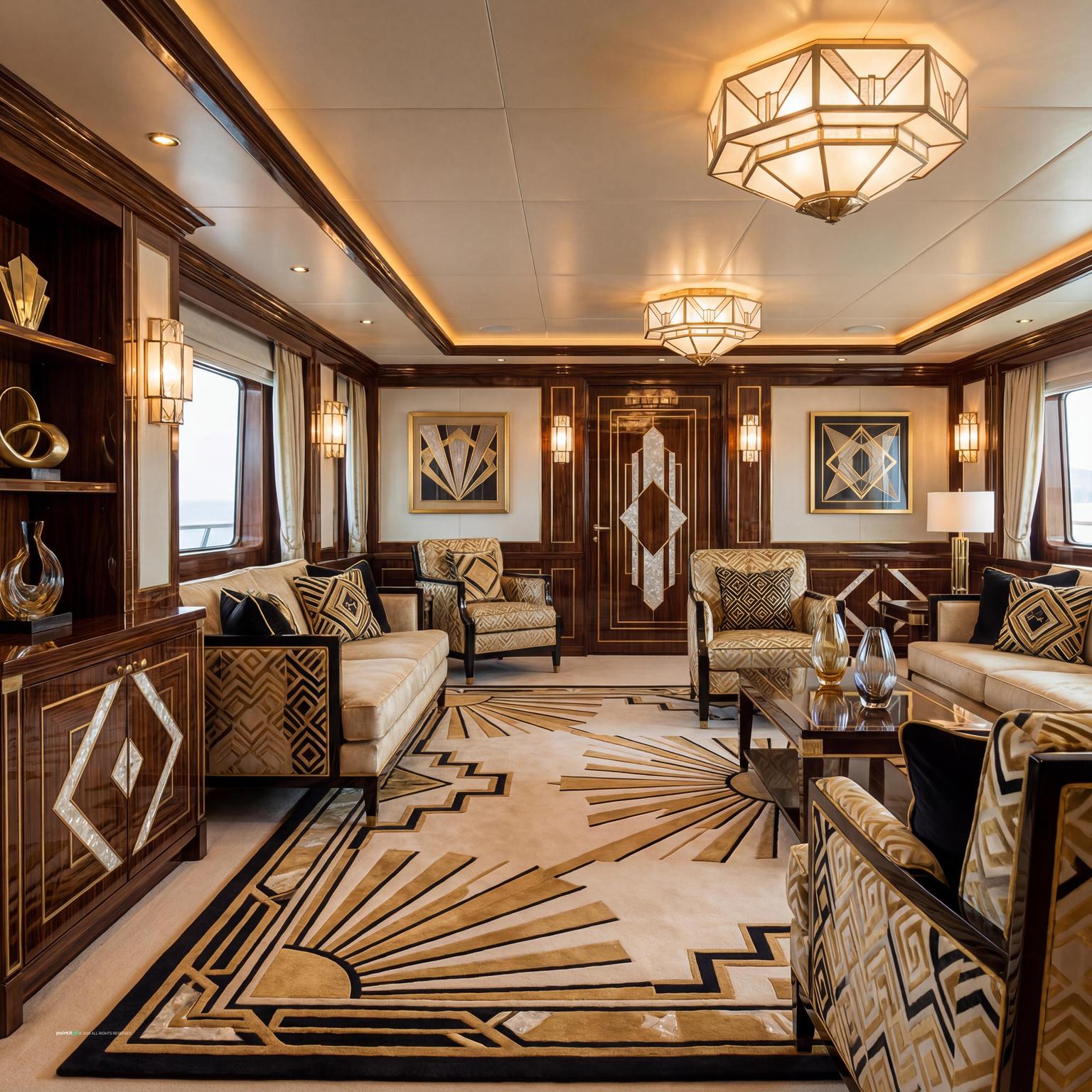 White Oak Floors Living Room - Interior Design Ideas | Paintit.ai - 18