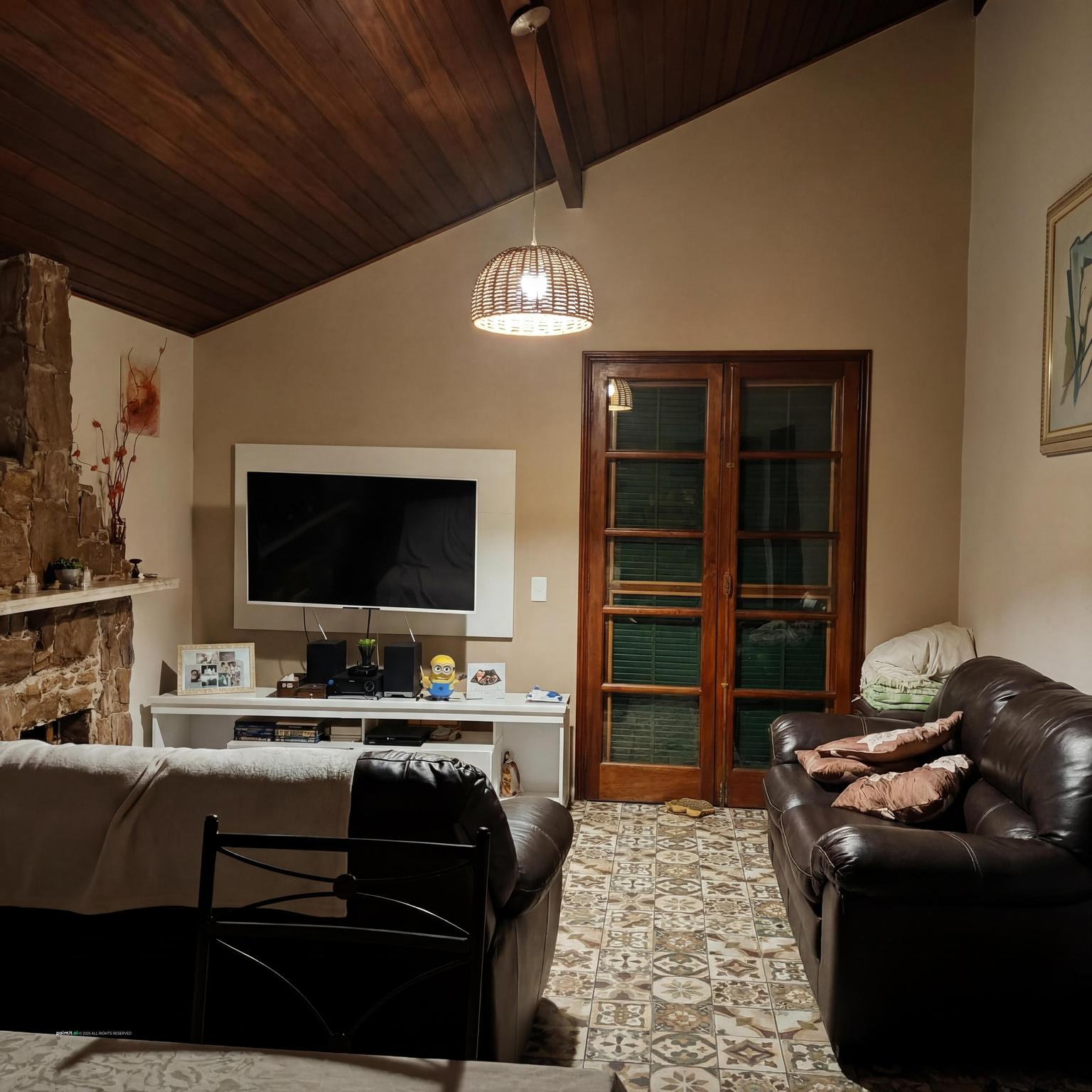 Rustic Burnt Orange Living Room: Design Inspiration | Paintit.ai - 30