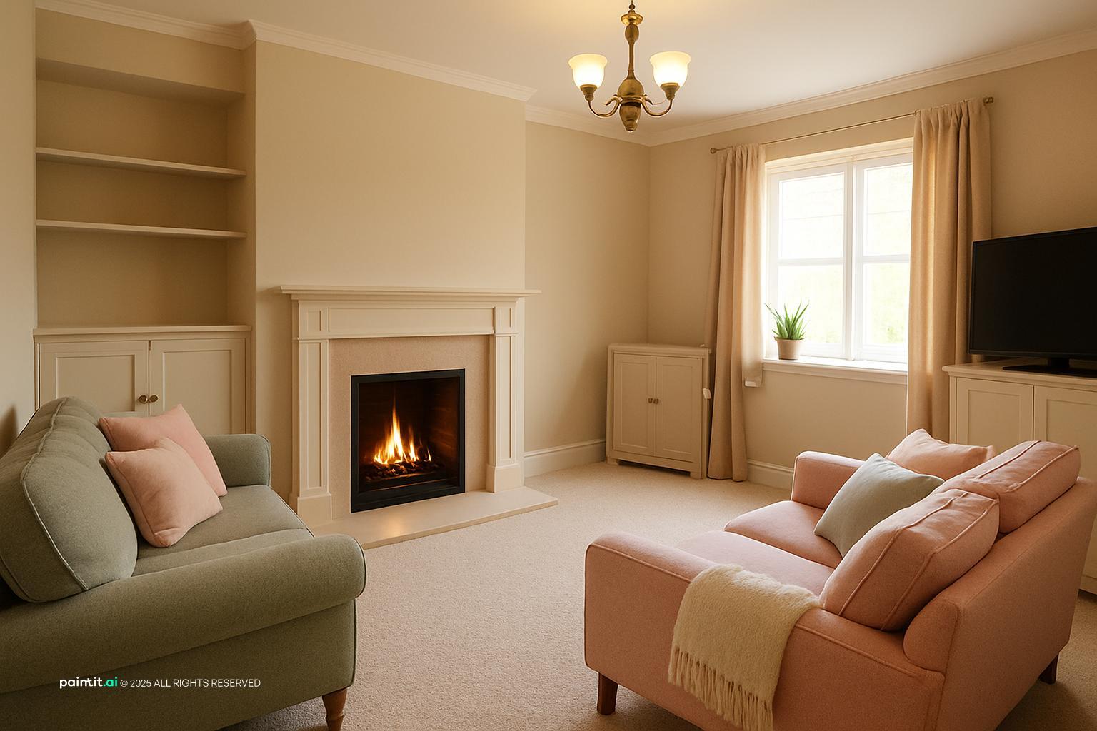 Traditional Classic Living Room - Design Inspiration | Paintit.ai - 29