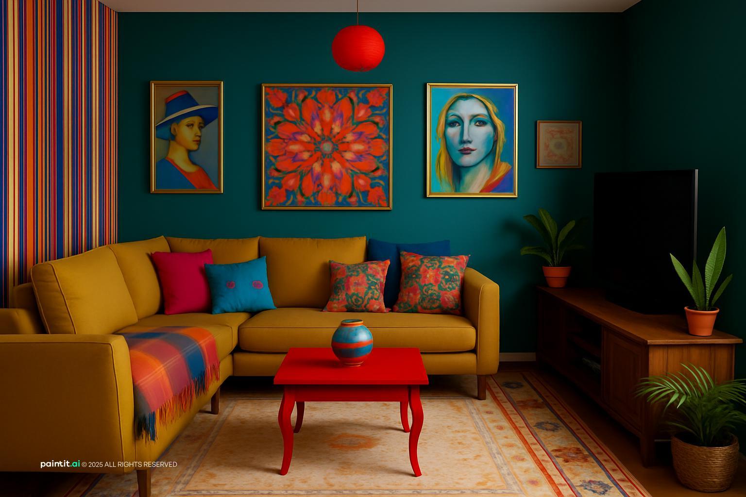 Moroccan Living Room: Exotic Interior Design | Paintit.ai - 28