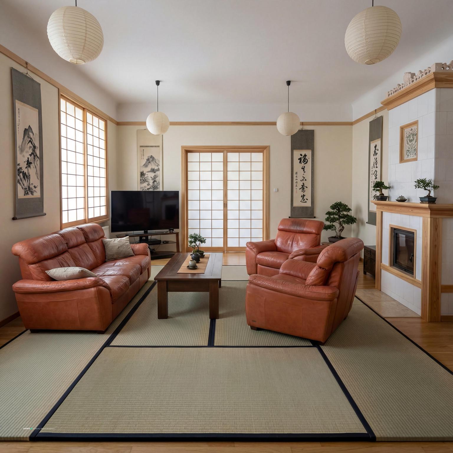 Japanese Living Room: Serene Interior Concepts | Paintit.ai - 25