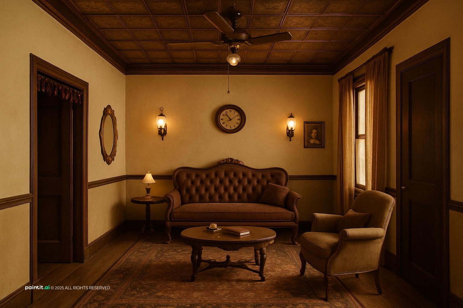 Retro Living Room: Design Inspiration | Paintit.ai - 22