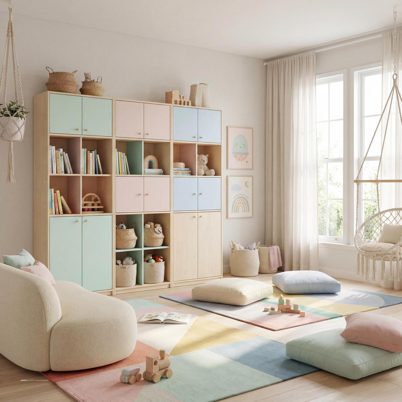 Preschool classroom interior design