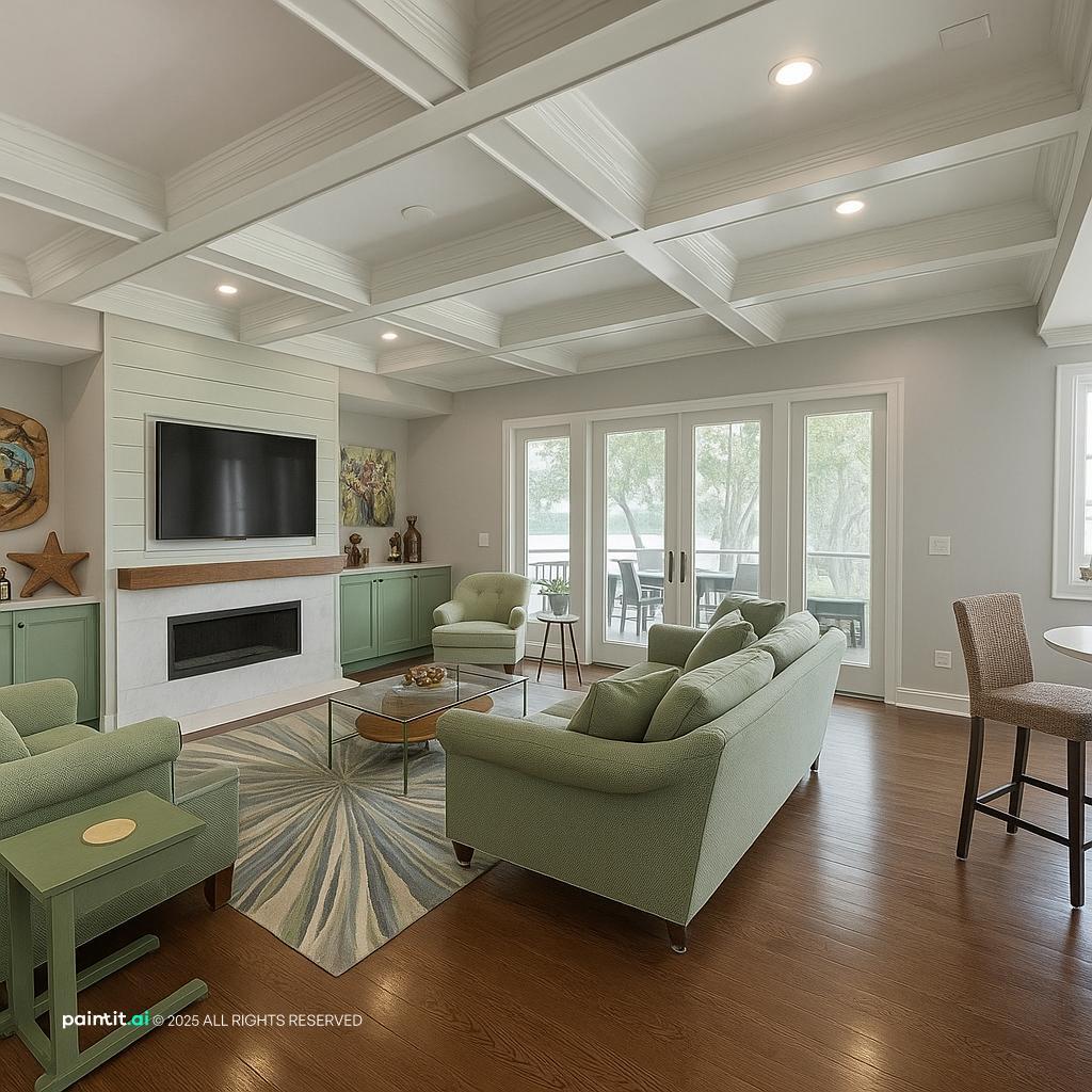 Built In Living Room: Custom Cabinetry Designs | Paintit.ai - 27