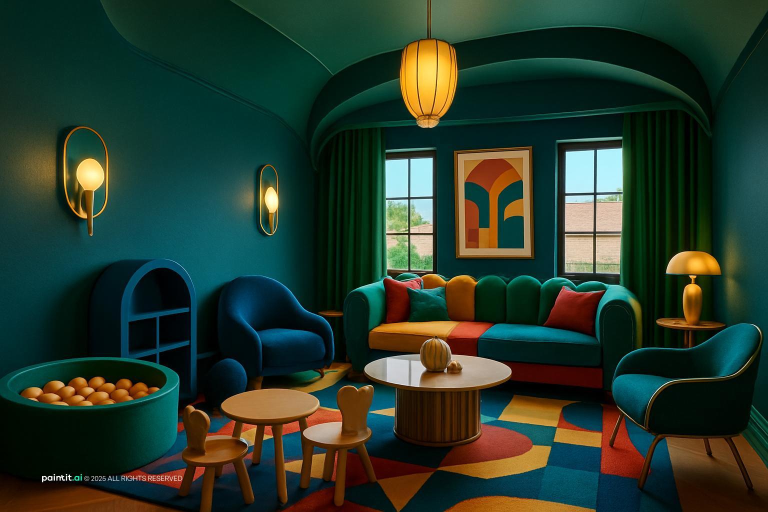 70s Living Room - Design Inspiration | Paintit.ai - 14