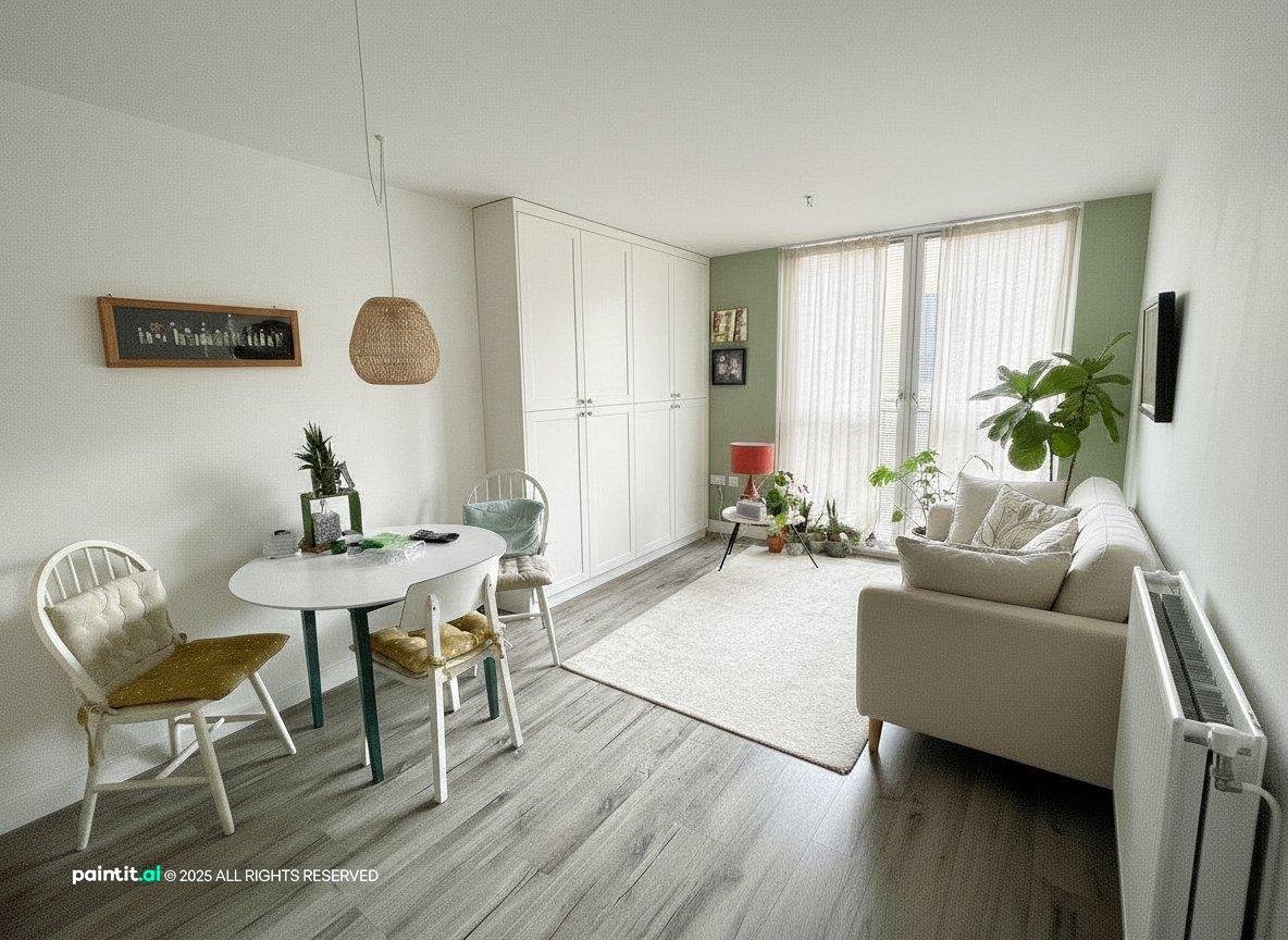 Living Room Library: Elegant Storage Solutions | Paintit.ai - 25