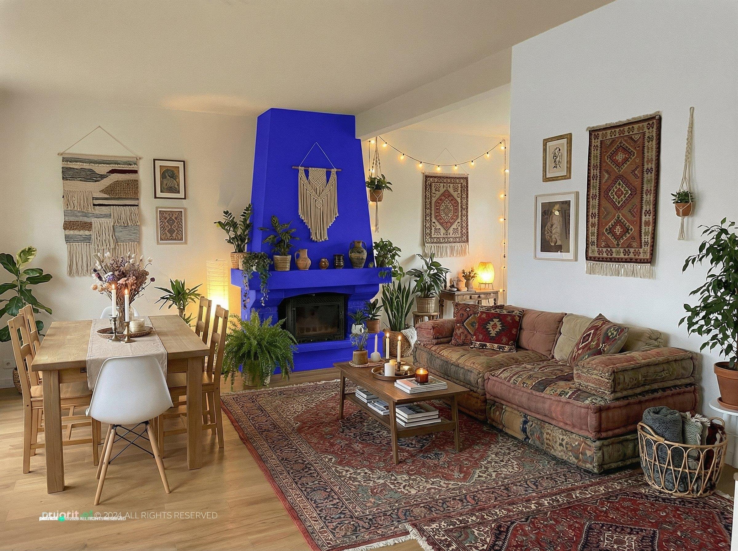 Nautical Theme Living Room: Coastal Decor Inspiration | Paintit.ai - 11