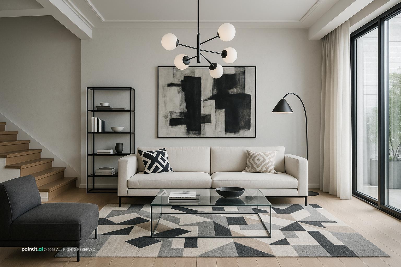 Stunning Contemporary Living Room Design with Soft Textiles showing soft textiles, clean-lined furniture, layered neutrals for Modern Living Room Ideas.