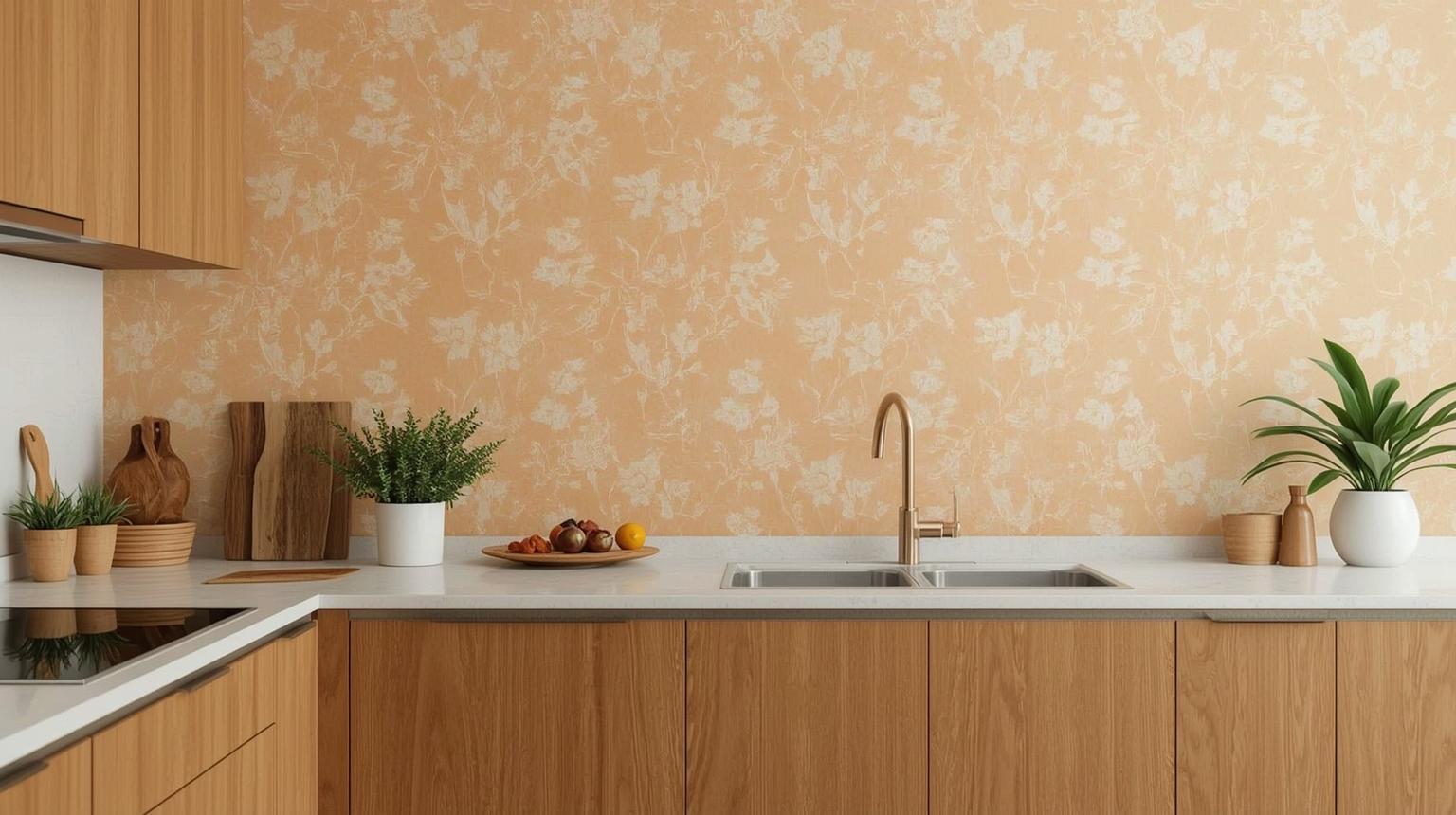 Subtle Orange Wallpaper