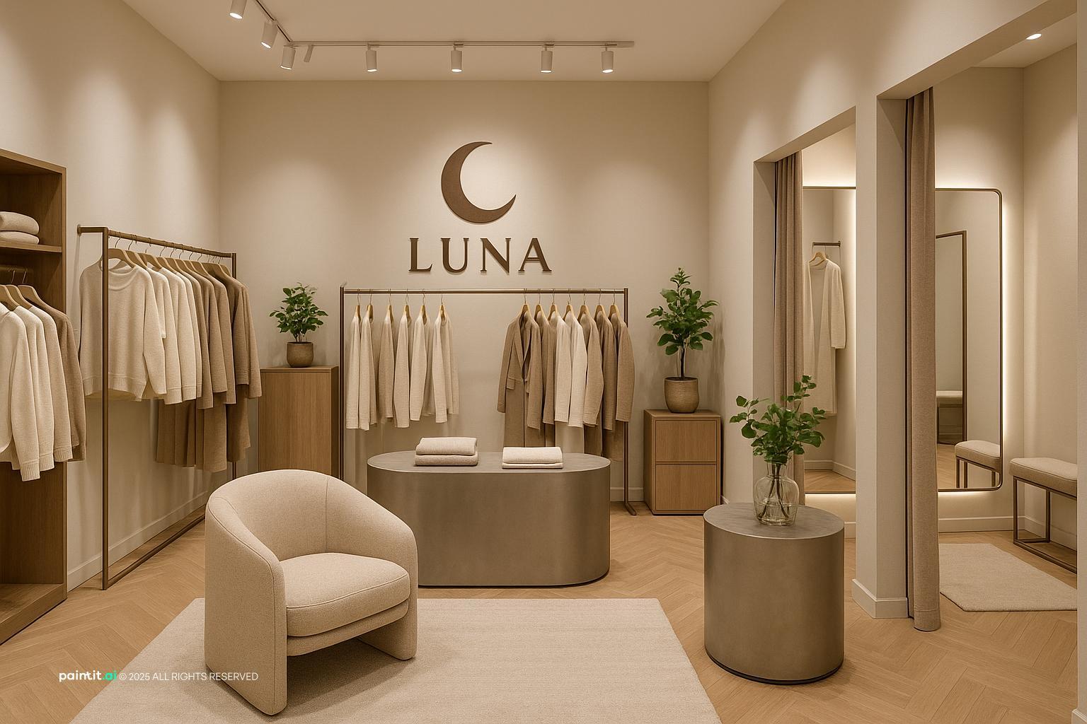 Small saree shop interior design 8
