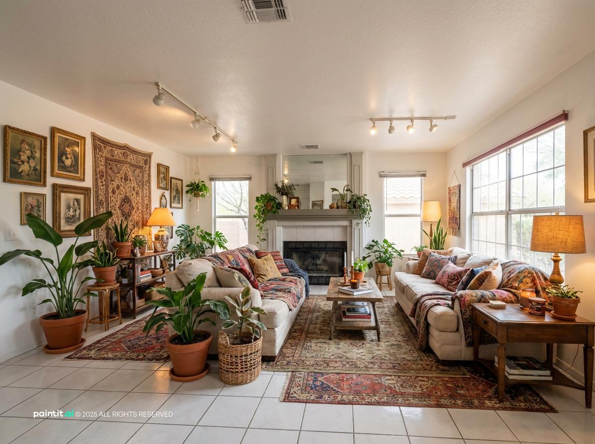 1970s Living Room: Retro Decor Inspiration | Paintit.ai - 14