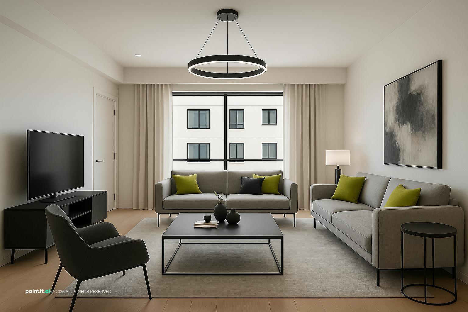 Small Zen Living Room - Design Concepts | Paintit.ai - 29