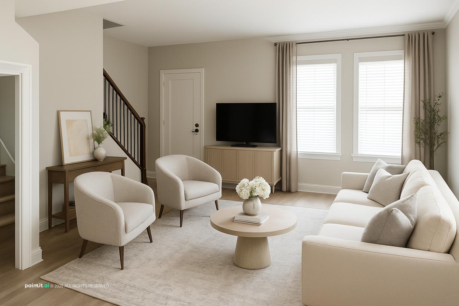 Double Living Room Ideas - Design & Layout Guide | Paintit.ai - 32