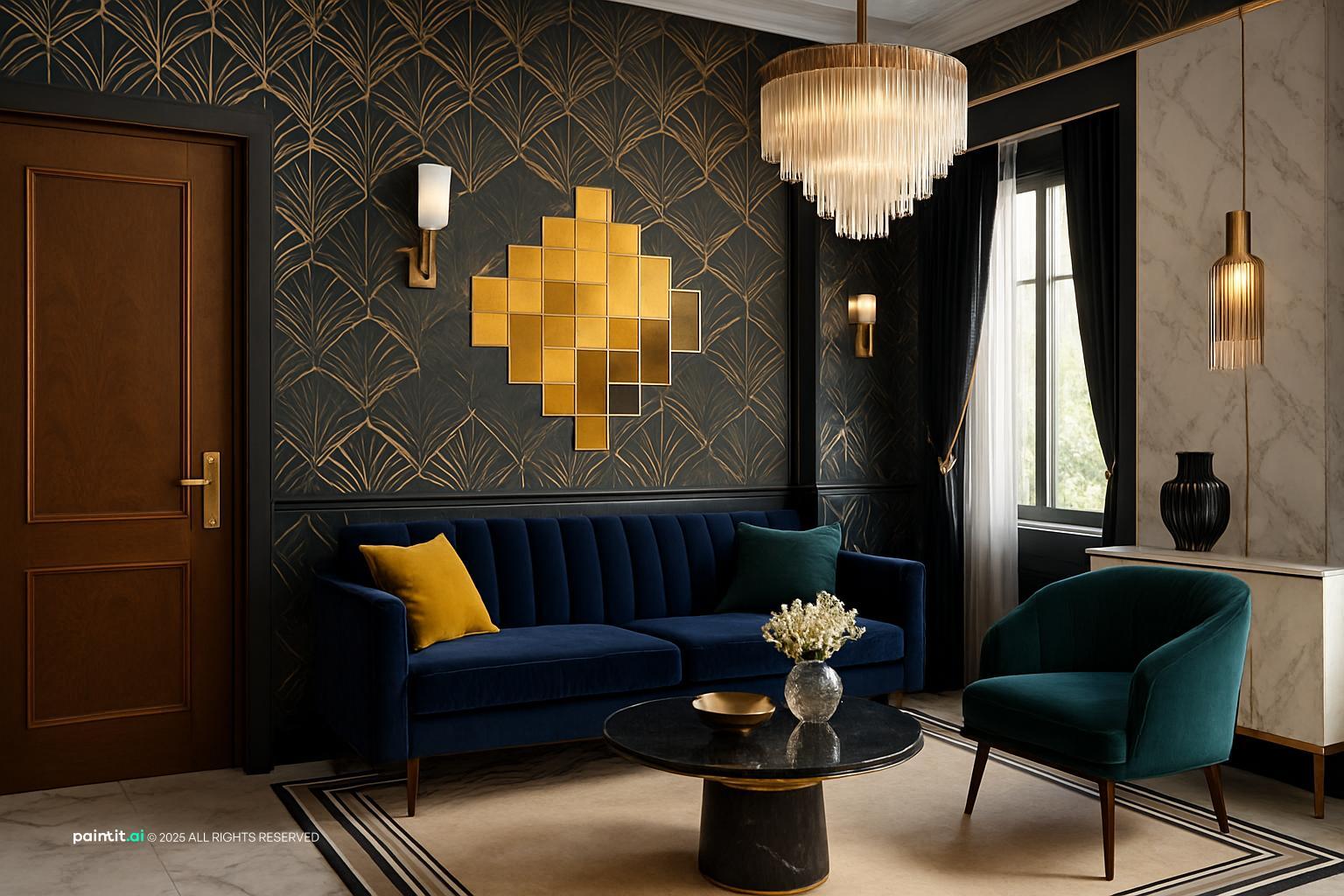 Dark Cottagecore Living Room: Design Ideas | Paintit.ai - 29