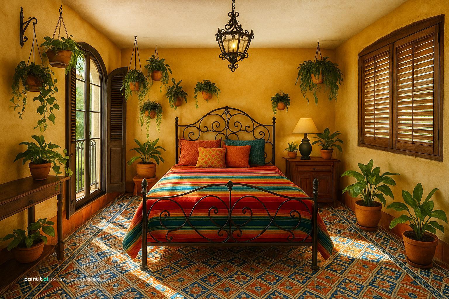 New Orleans French Quarter interior with antiques wrought iron wood and rich historic character 1
