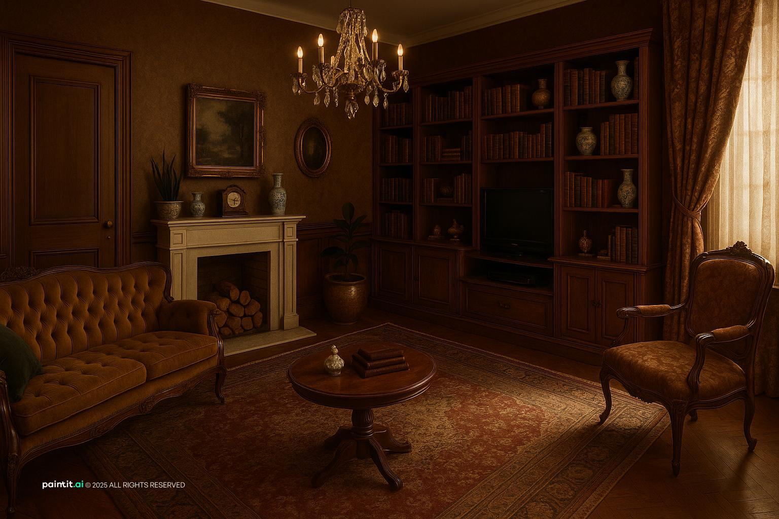 1920s Living Room: Elegant Design Concepts | Paintit.ai - 27