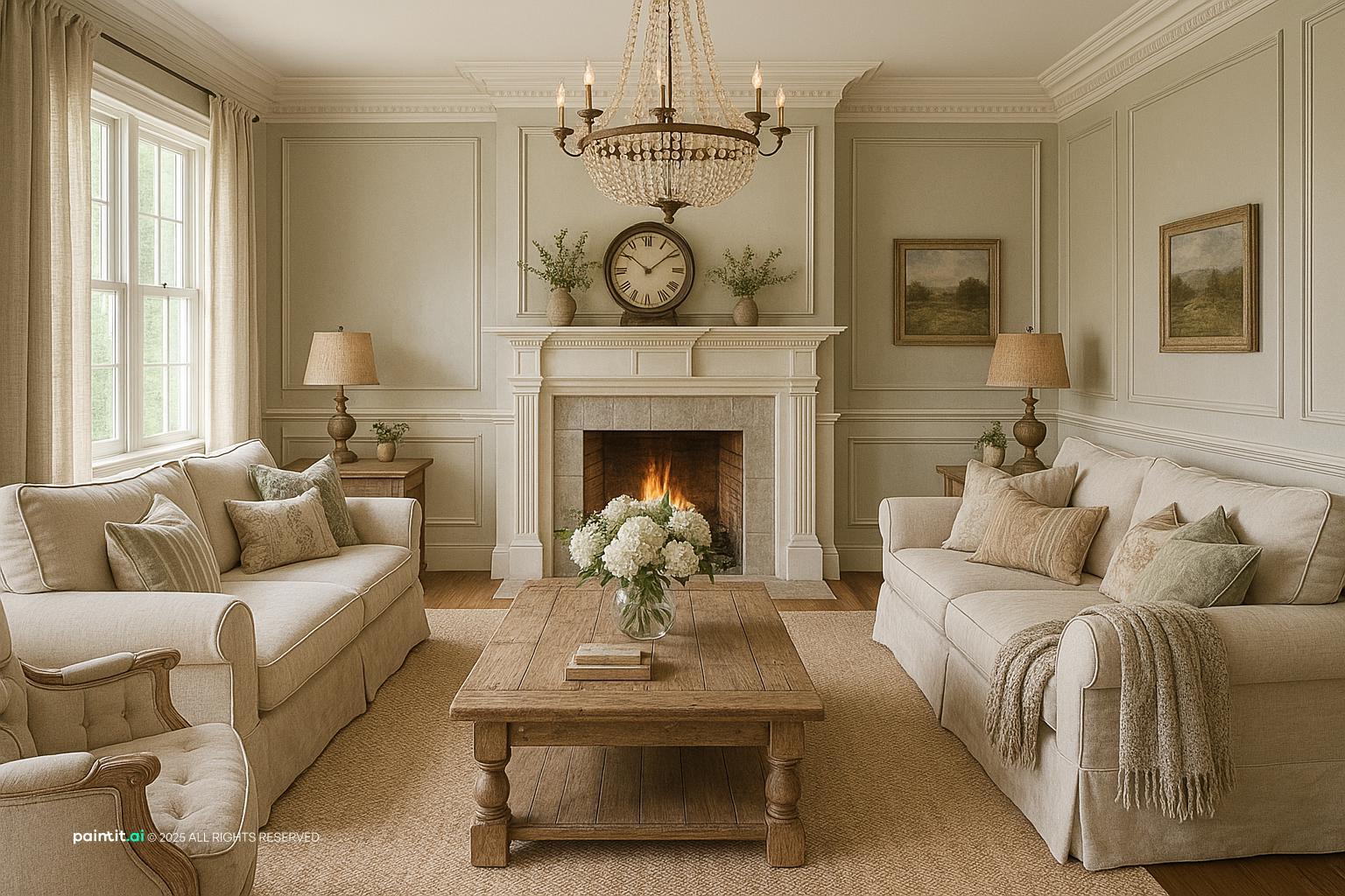 How To Fill Living Room Design with daylight and linen and a calm living room atmosphere.