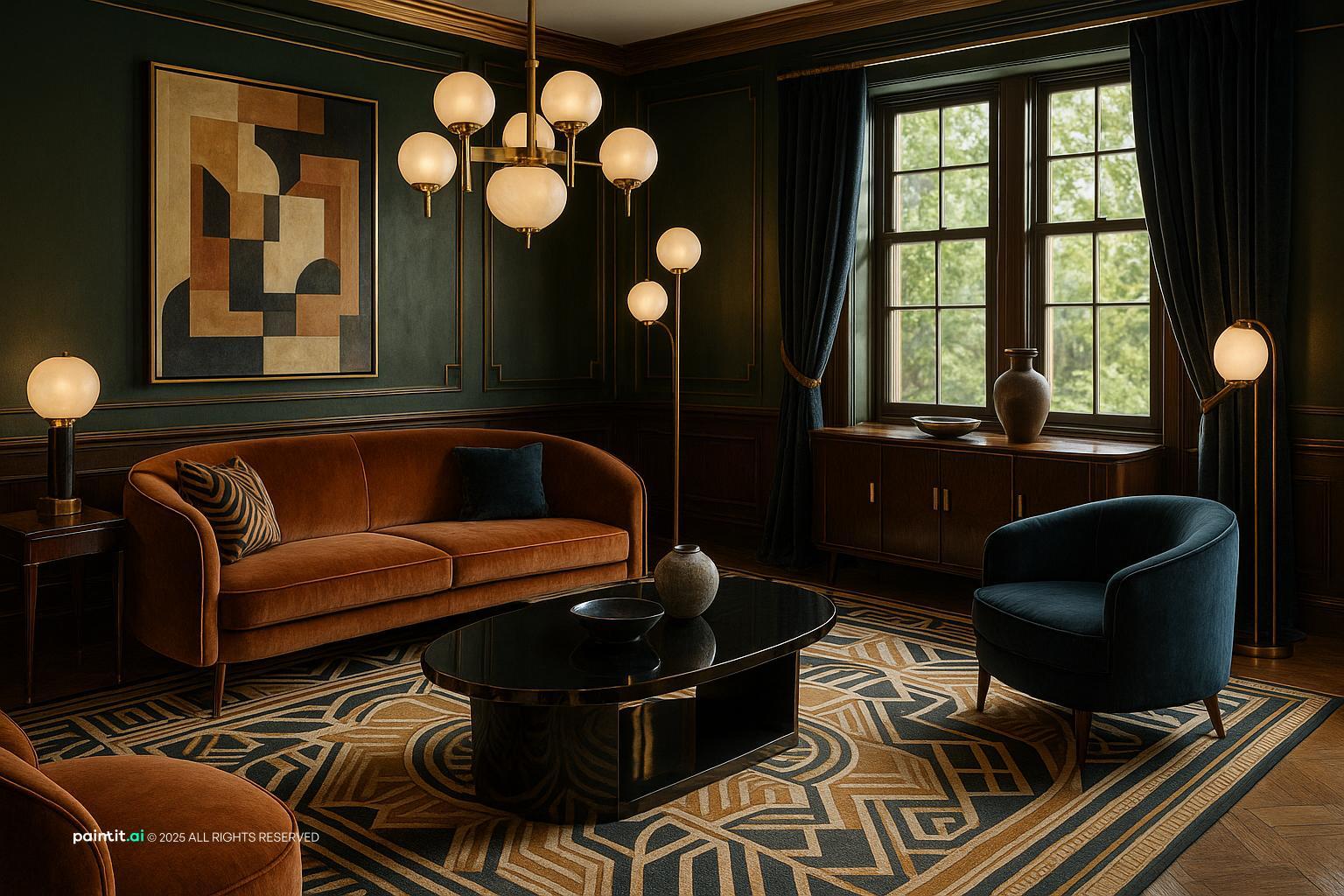 Y2k Living Room Ideas - Retro Decor & Design | Paintit.ai - 36