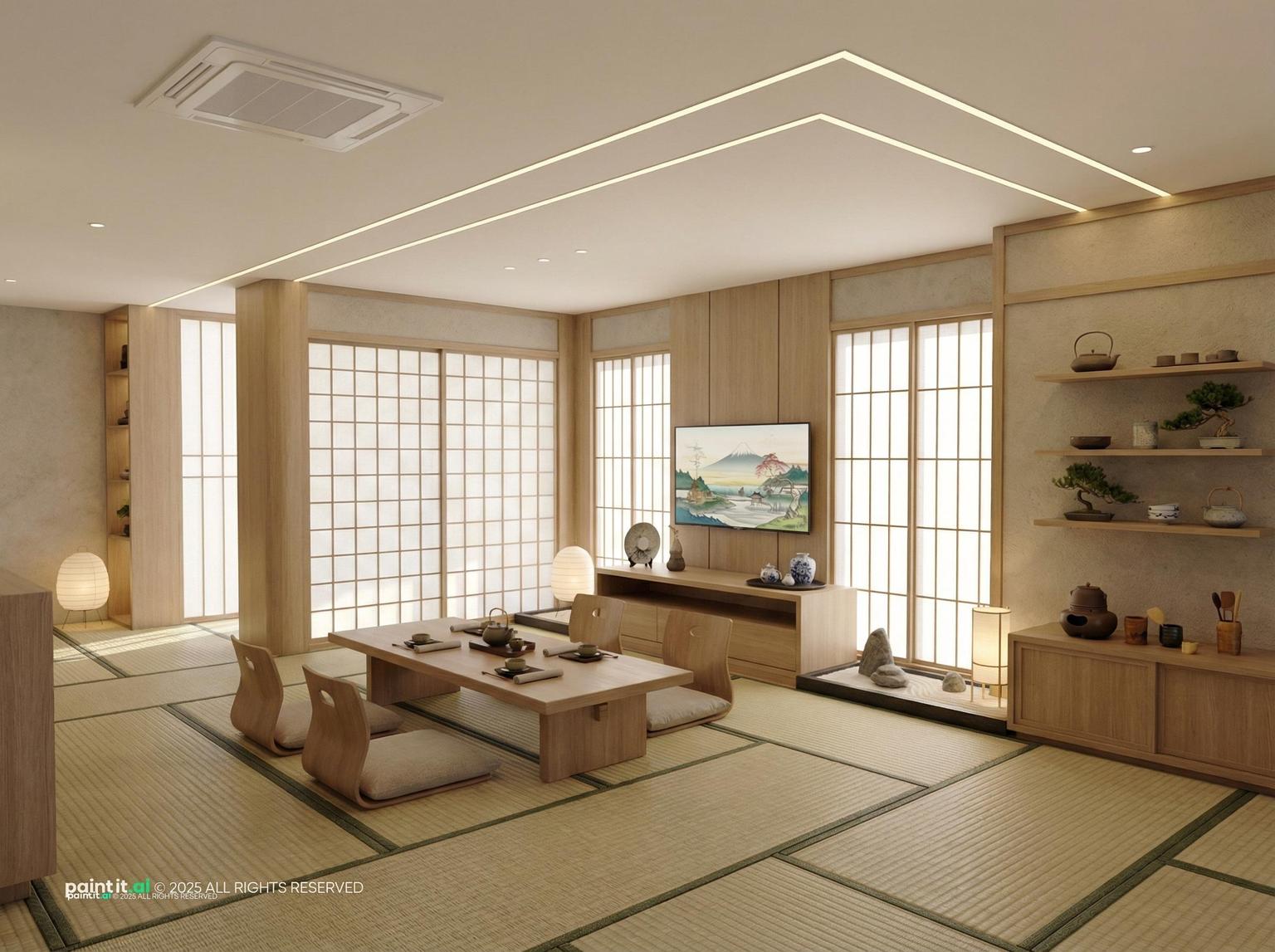 Japandi Living Room Design - Minimalist Style Guide | Paintit.ai - 25
