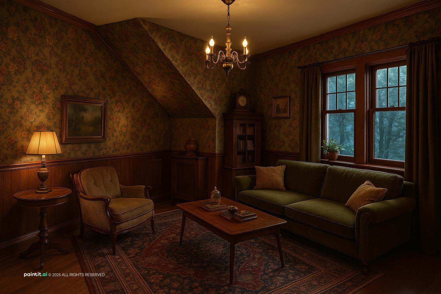 1960s Living Room: Mid-Century Modern Decor | Paintit.ai - 14